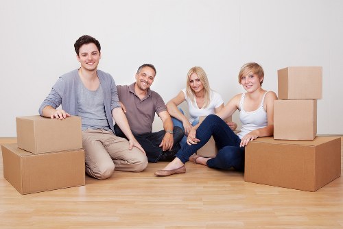 Eco-friendly packing materials used by Manor Vans movers